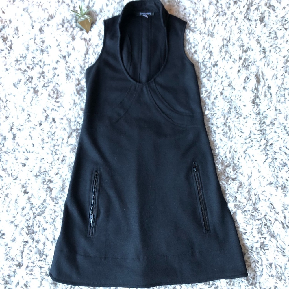 Patrizia Pepe short sleeve v-neck dress